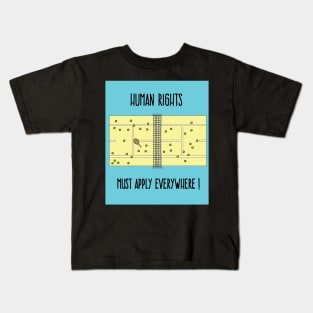 Human Rights In Tennis Kids T-Shirt